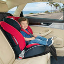Car Seat Protector Large Auto Protector for Child Seats with Thickest Padding and Non-Slip Backing Mesh Pockets for SUV Sedan Truck Leather and Fabric - Black-4