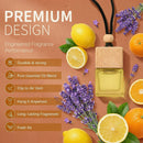 Car Air Freshener Hanging - 3-Pack Citrus Collection Car fresheners long lasting Car Air Freshener for Women and Men Premium Car Aromatherapy Essential Oil Diffuser Gift Set-2