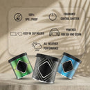 Involve Car Air Freshener Pack of 3 - Black ice Ocean & Flora - Strong Fiber Air Freshener | Car Perfume | Long Lasting Fresheners - (35g x 3)-3