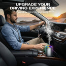 Smart Car Air Fresheners with Rhythmic Atmosphere Light Car Freshener Essential Oil Diffuser Auto On/Off Adjustable Concentration Battery Powered with 50ml perfume lasts 120 days-8