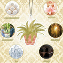 8 Pack Car Hanging Plants Air Freshener for Women Long Lasting Funny Plant Car Mirror Accessories Little Scented Hanging Air Fresheners-2
