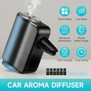 Car Air Freshener Three Adjustable Modes Intelligent Aroma Diffuser Rechargeable Car Diffuser Air Freshener Grey-5