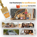 Car Air Freshener Hanging Diffuser Long-Lasting Essential Oil Scent (Up to 60 Days) Non-Toxic & Eco-Friendly 2-Pack Auto Fresheners Made in USA-3
