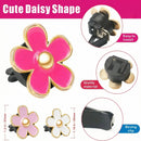 Pink Car Accessories for Women Teen Girls 6PCS Cute Auto Scent Air Fresheners Vent Clips Girly Daisy Flower Decorations Interior Aesthetic Things Cars Perfume Decor Stuff Christmas Gifts for Her Mom-5