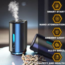 Smart Car Air Freshener Car Air Freshener Diffuser Rechargeable Car Aroma Diffuser 3 Levels of Adjustable Intelligent Car Diffuser Mens Fragrance with 3 Bottles of Cologne-6