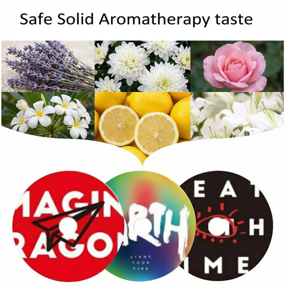 Car Vent Clip Aromatherapy Fragrance Diffuser Car Retro air freshener Clip Car Record Player Design Turntable Perfume Vent Outlet