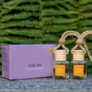 Hanging Car Air Freshener Long Lasting Scent Cute Air Fresheners for Women 2 Pack Non-Toxic Essential Oil Diffuser Made in USA-6