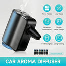 Car Air Freshener Air Freshener Diffuser Three Adjustable Modes Aromatherapy Machine Rechargeable (Grey)-8