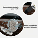 Car Diffuser Vent Clip - 30mm Aromatherapy Essential Oil Car Diffuser Vent Clips with 36 Refill Pads (3 Lotus Vent Clips Metal)-6