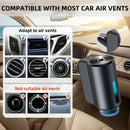 Car Air Freshener Diffuser Smart Car Air Freshener Car Diffuser Air Freshener with Three Adjustable Modes Aromatizante Para Carro with 3pcs Essential Oil Car Fresheners Long Lasting-3