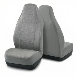 Car Seat Covers for Front Seat High Back Heavy Duty Breathable Flax Seat Protector Airbag Not Seat Belt Compatible Washable Seat Cover Fits for Most Cars Trucks SUVs Vans