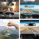 7 Pcs Funny Meme Car Air Fresheners Cute Cartoon Incense Chips Scented Diffuser Rearview Mirror Hanging Pendant Ornaments Decoration Automotive Interior Accessories Party Favors for Women Man-2