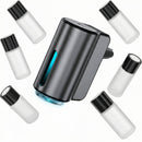 Smart Car Air Freshener Car Air Freshener Diffuser Car Diffuser Air Freshener with Three Adjustable Modes Aromatizante para Carro Car Diffuser with 8pcs Essential Oil(Black)-1