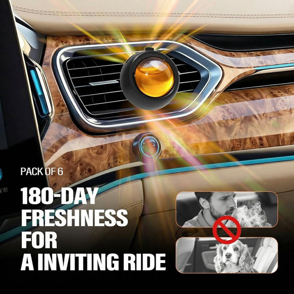 Car Air Freshener Vent Clips Hawaiian Scent 6 Pack Long Lasting Scent Up to 180 Days Car Fresheners for Women Car Vent Clip for Men