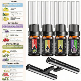 Car Air Fresheners Scents Diffuser Vent Clips Perfume Essential Oil sticks Fro Women Men Automotive Fragrance Decoration Accessories - 0