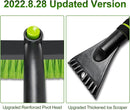 Ice Scraper with Snow Brush for Car Windshield, Upgraded Extendable Snow Brush with Foam Grip for Truck SUV Vehicle Windows-2