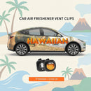 Car Air Freshener Vent Clips 8 PK 6 Hawaiian 2 New Car Car Fresheners for Men Women Up to 240 Days Natural Odor Eliminator-6