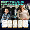 Smart Car Air Freshener Star Ambiance Roof and Premium Design Healthy Eco-Friendly Fragrance Auto On/Off 3 Adjustable Modes Black Air Freshener Perfect for Car Bedroom Office Restrooms.-4