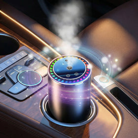 Car and Home Diffuser Smart Air Freshener Auto On/Off Cordless & Portable Works Silently Refill Oil Aroma with 120Days Long-Lasting Scent Travle Gifts for Men Easters Day-Forest