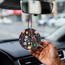 Car Air Freshener - 5Pcs Boho Cute Flowers Car Interior Accessories Hanging Scents Automotive Room Decor for Women Teen Girls-5