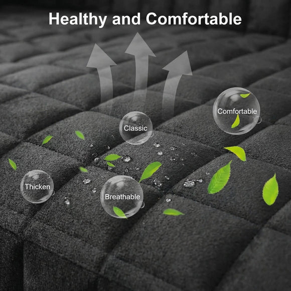 Rear Car Seat Mat Universal Car Rear Seat Covers with Pockets Bench Car Seat Cover Non-Slide Winter Pad Auto Seat Protector Flocking Cloth Covers Rear Car Seat Cover for Most 5-Seats Vehicle