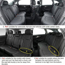 Pu Leather Car Seat Bottom Covers Protectors Include 1 Pair Front Driver Seat Pad Mat and 1 Rear Bench Cover Universal Fit 90% Vehicles Gray-4
