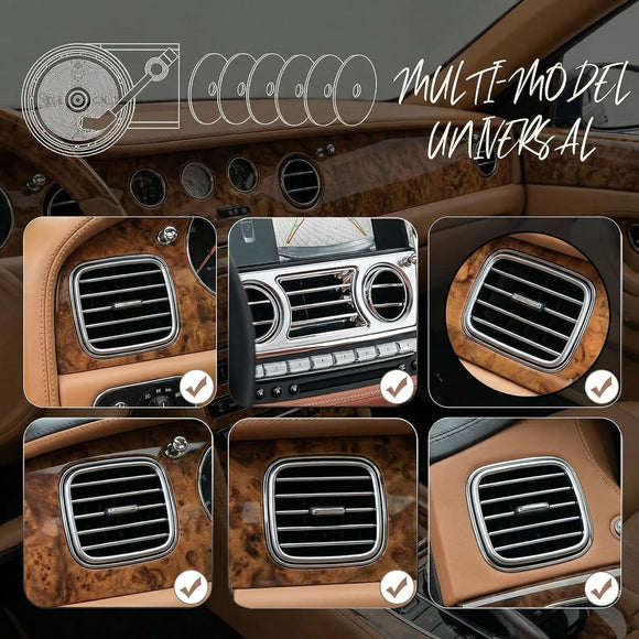Car Air Freshener Vent Clips 20pcs Vintage Record Player Album Cover Air Freshener Spinning Record Design Car Decoration Gift for Music Lovers