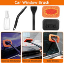 Car Detail Duster Kit-17PCS, Perfect Car Dust Removal Kit Interior and Exterior,Detailing Brush,Cleaning Gel,Car Window Brush,Duster Brush,Coral Fleece Cleaning Towels and Cleaning Pads-2