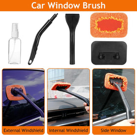 Car Detail Duster Kit-17PCS, Perfect Car Dust Removal Kit Interior and Exterior,Detailing Brush,Cleaning Gel,Car Window Brush,Duster Brush,Coral Fleece Cleaning Towels and Cleaning Pads - 0