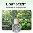 Veloz Hanging Car Air Freshener-Vanilla Cream Scent Long Lasting Essential Oil Car Diffuser without Methyl Carbitol&Hexylene Glycol-2