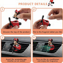 2Pcs Car Air Fresheners Cute Cartoon Mouse Pilot Men Women Car Perfume Rotating Propeller Automotive Air Outlet Fan Creative Diffuser Car Decoration (M.ickey+M.innie)-4