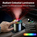 Smart Car Air Freshener - Car Diffusers for Essential Oils with Starry Sky Projection and Colorful Ambient Light Auto On/Off Adjustable Concentration Diffuser for Car with 50ml Car fragrance-Cologne-4