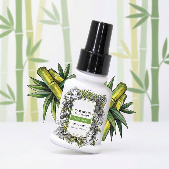 Car-Pourri Car Odor Air + Fabric Odor Freshener Spray Fresh Cruise Travel Size 1.4 Fl Oz