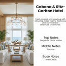 Car Air Freshener Hanging 2 Pack - Hotel Collection Diffuser Oil Inspired by Cabane & Rltz. CarIton Hotel - NO.1012 Fragrance Oil Car Fresheners for Women Made in USA (081)-2