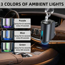 Car Air Freshener Diffuser Smart Car Air Freshener Car Diffuser Air Freshener with Three Adjustable Modes Aromatizante Para Carro with 3pcs Essential Oil Car Fresheners Long Lasting-4