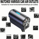 Smart Car Air Freshener Car Air Freshener Diffuser Rechargeable Cars Aroma Diffuser 3 Levels of Adjustable Intelligent Cars Diffuser with 3 Bottles of Cologne-6