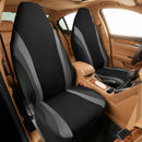 AquaShield Neoprene Waterproof Car Seat Covers for Front Seats Only High Back Bucket Seat Cover Airbag Compatible Line Rider Seat Covers Universal Fit for Truck Van SUV (Black and Gray)-3