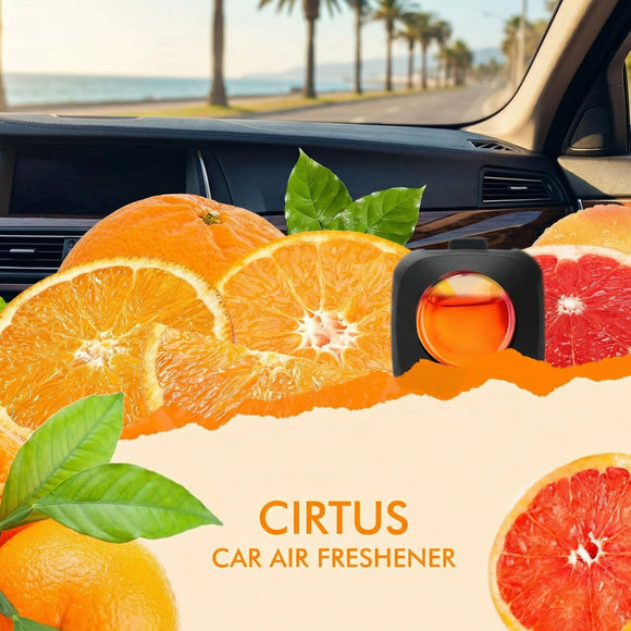 Car Air Fresheners 6 Pack Citrus Car Fresheners Vent Clips Long Lasting Air Freshener Car Refresher for Men Women