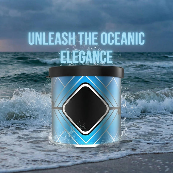 Involve Car Air Freshener Pack of 3 - Black ice Ocean & Flora - Strong Fiber Air Freshener | Car Perfume | Long Lasting Fresheners - (35g x 3)