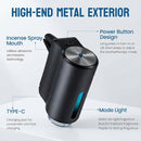 Car Air Freshener Three Adjustable Modes Intelligent Car Aroma Diffuser Rechargeable Car Aroma Diffuser Black-7