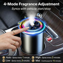 2025 Upgraded Smart Car Air Fresheners Diffuser with Starry Sky Projection Adjustable Scent Essential Oil Diffusers for Automatic On/Off Automatic Aroma Diffuser with 50ml Car Perfume- Ocean-3