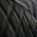 Car Seat Cushion Rear Set Black Faux Leather Automotive Seat Cushions - Universal Fit Rear Car Seat Cushions With Non-slip Silicone Backing for SUV Sedan Van Black - Rear Set-5