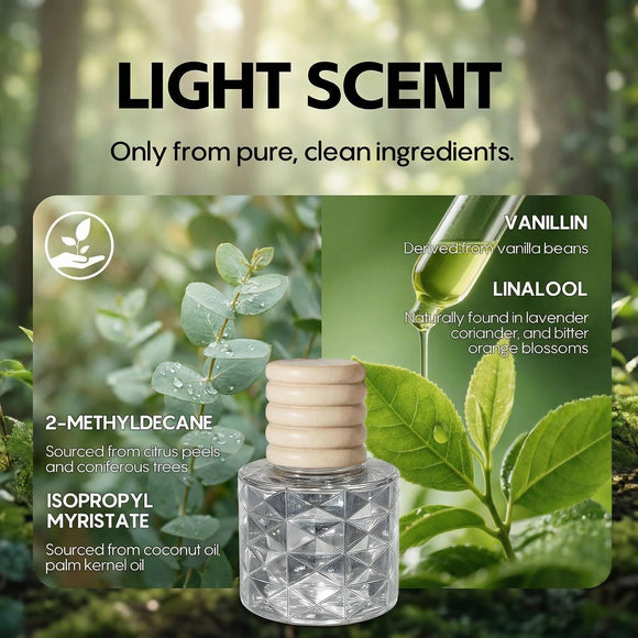 Veloz Hanging Car Air Freshener-Tuscan Orange Tree Scent Long Lasting Essential Oil Car Diffuser without Methyl Carbitol&Hexylene Glycol