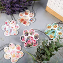 12 Pack Car Air Freshener Dog Paw Shape Hanging Pet Lovers Funny Cute Spring Car Scents Air Freshener Rearview Mirror Pendant Cute Pet Odor Eliminating Mixed Scents-3