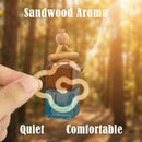 Car Air Freshener 8ml Nature Scents | 45-Days Long-Lasting Fragrance | Automotive Hanging Diffuser Bottles | Remove Auto Odor Fresh Air for Men Home Deodorizer (1pcs Sandalwood)-5