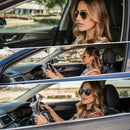 Rear Car Seat Mat Universal Car Rear Seat Covers with Pockets Bench Car Seat Cover Non-Slide Winter Pad Auto Seat Protector Flocking Cloth Covers Rear Car Seat Cover for Most 5-Seats Vehicle-3