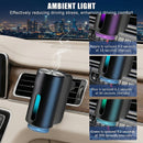 FeatWell Car Aromatherapy/Fragrance car Air fresheners/Humidifier Essential Oil Diffuser for Vehicle (Black)-3