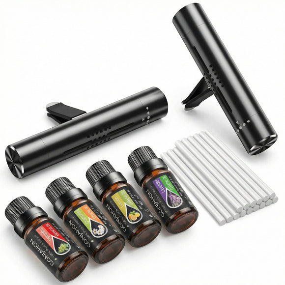 Car Air Fresheners Scents Diffuser Vent Clips Perfume Essential Oil sticks Fro Women Men Automotive Fragrance Decoration Accessories