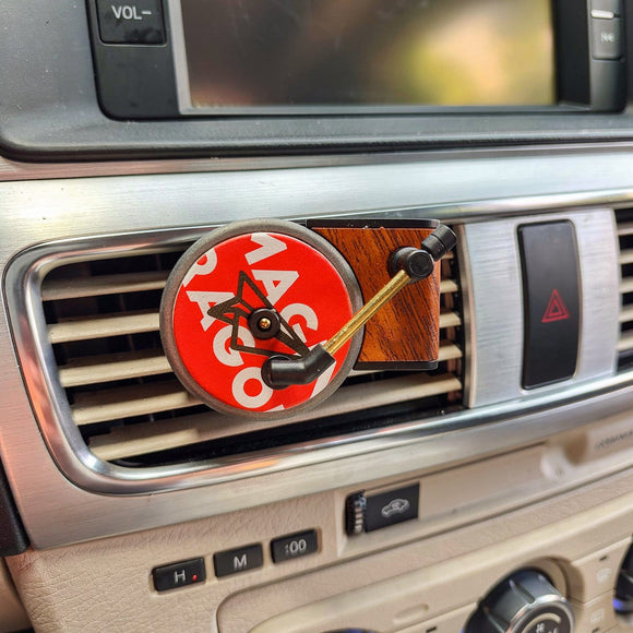 Car Vent Clip Aromatherapy Fragrance Diffuser Car Retro air freshener Clip Car Record Player Design Turntable Perfume Vent Outlet