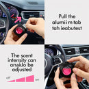 Car Air Fresheners Peach Berry 6-Pack 4ml Each Car Air Freshener vent clips Long Lasting Air Freshener Car Fresheners Odor Eliminator-6